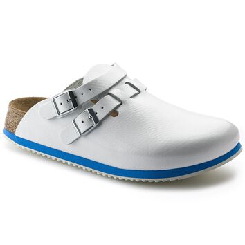 Kay SL Soft Footbed Natural Leather White