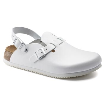 Kay SL Soft Footbed Natural Leather White