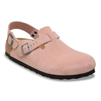 Tokio Suede Leather Pink Clay