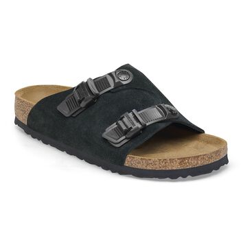 Zürich Tech Suede Leather Black