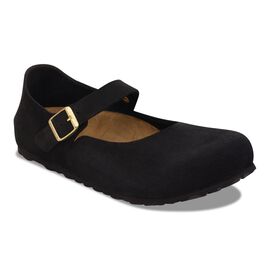 Mantova Suede Leather Black