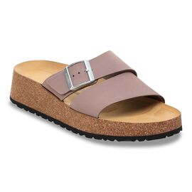 Almina Nubuk Leather Faded Purple
