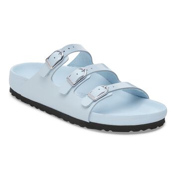 Florida Fresh Natural Leather Patent Baby Blue High Shine
